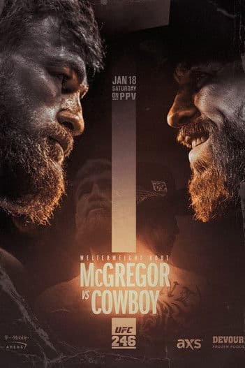 Poster for UFC 246: McGregor vs. Cowboy