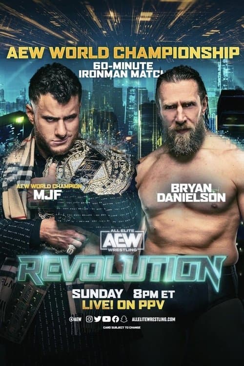 Poster for AEW Revolution