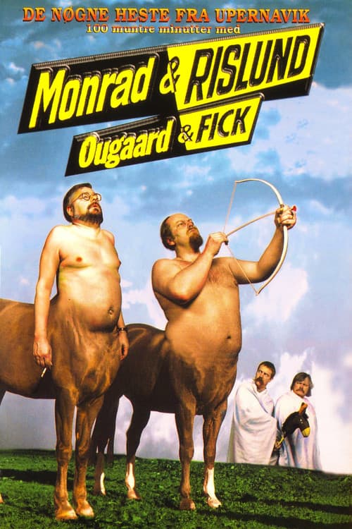 Poster for Monrad & Rislund, Ougaard & Fick: De nøgne heste fra Upernavik