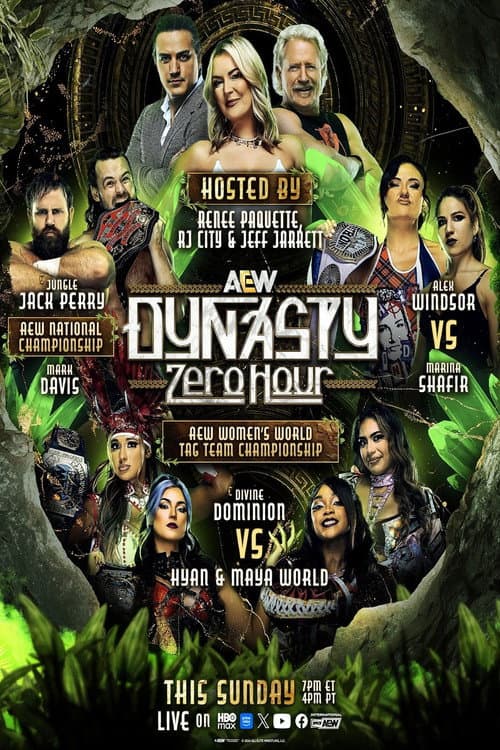 Poster for AEW Dynasty 2026: Zero Hour