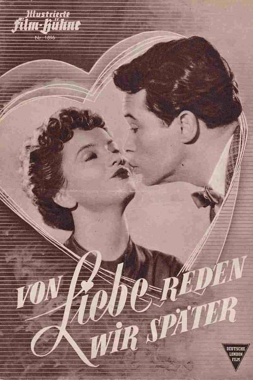 Poster for Von Liebe reden wir später