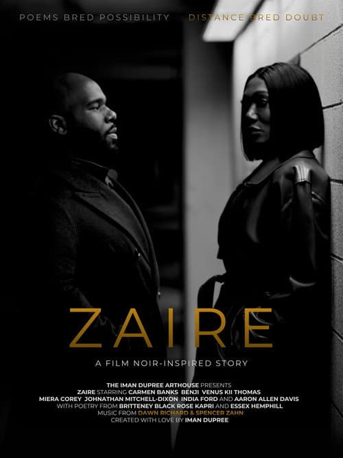 Poster for Zaire: A Film Noir-Inspired Story