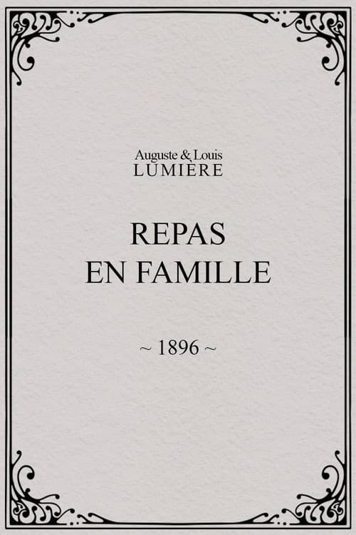 Poster for Repas en famille