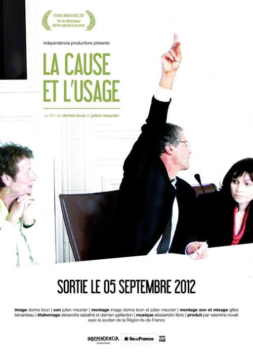 Poster for La Cause et l'usage