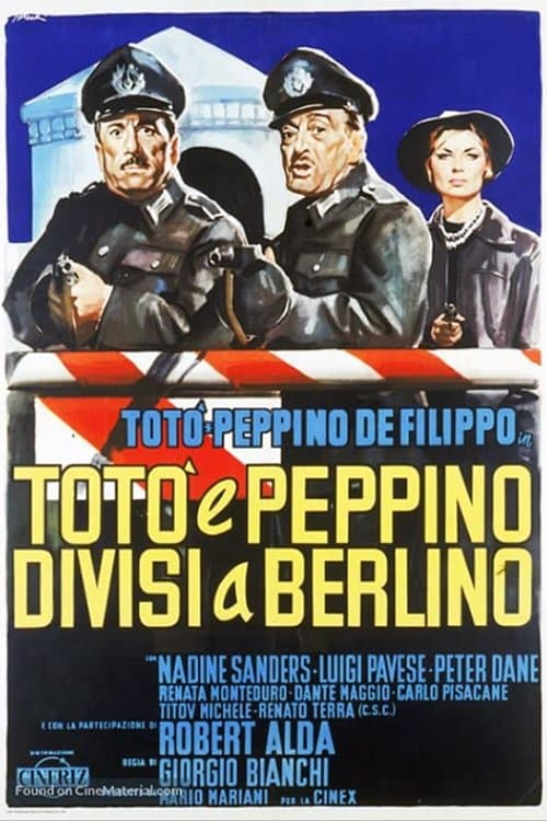 Poster for Totò e Peppino divisi a Berlino