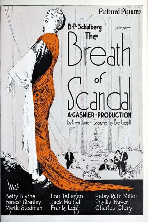 Poster for The Breath of Scandal