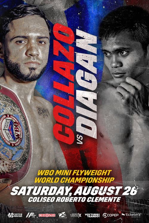 Poster for Oscar Collazo vs. Garen Diagan