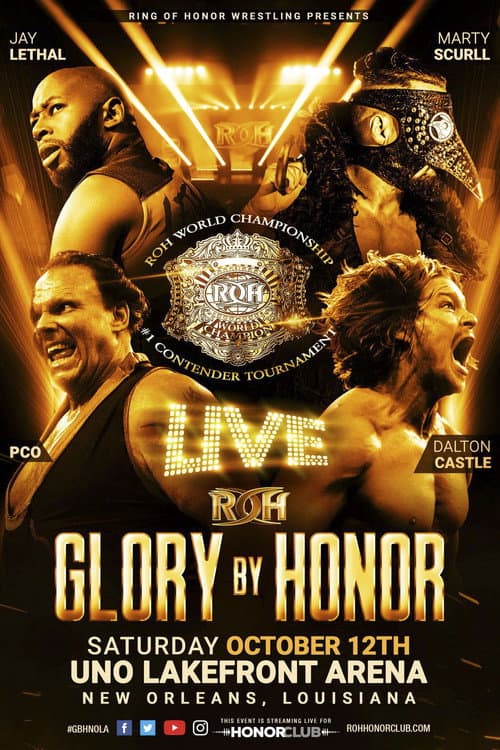 Poster for ROH: Glory By Honor XVII