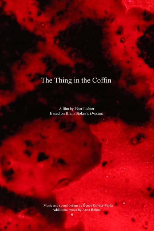 Poster for The Thing in the Coffin