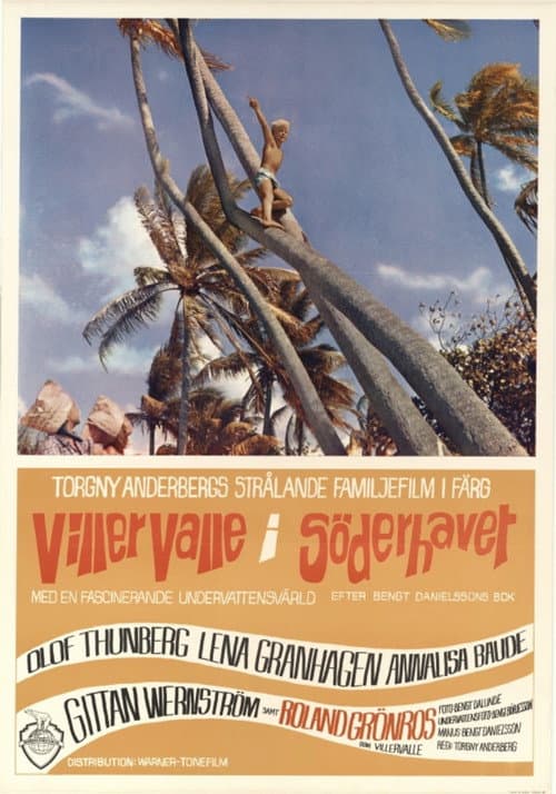 Poster for Villervalle i Söderhavet