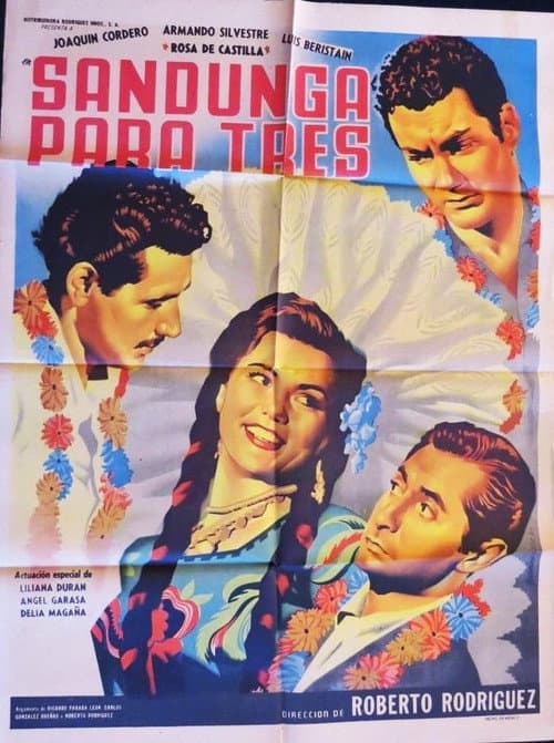 Poster for Sandunga para tres