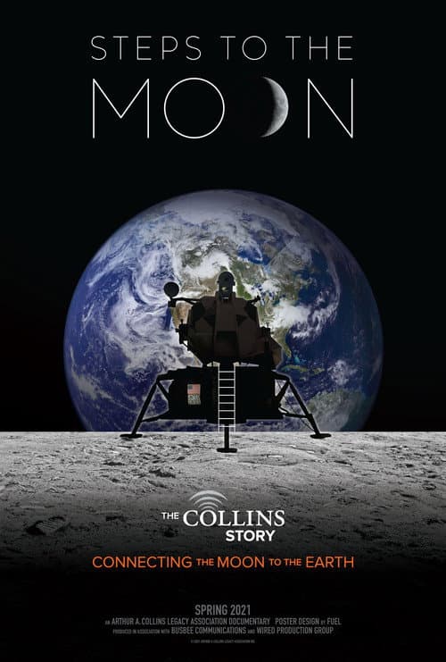 Постер до фільму «The Collins Story: Connecting the Moon to the Earth - Steps to the Moon»