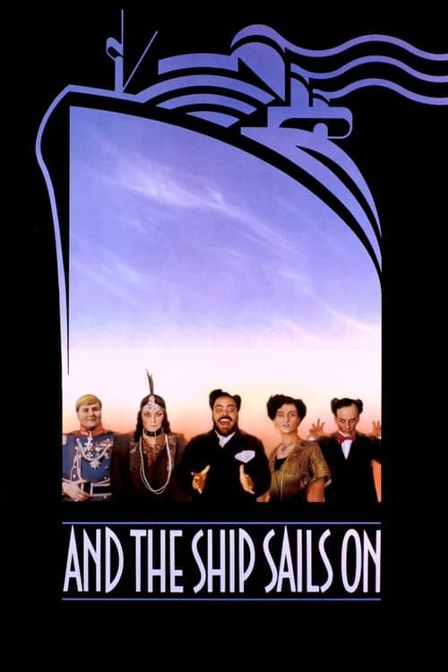 Poster for And the Ship Sails On