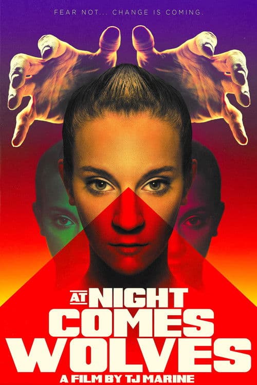 Poster for At Night Comes Wolves