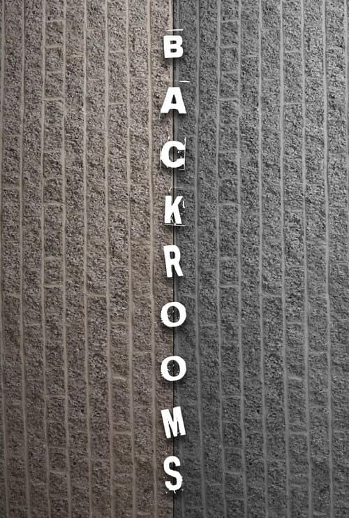 Poster for B A C K R O O M S