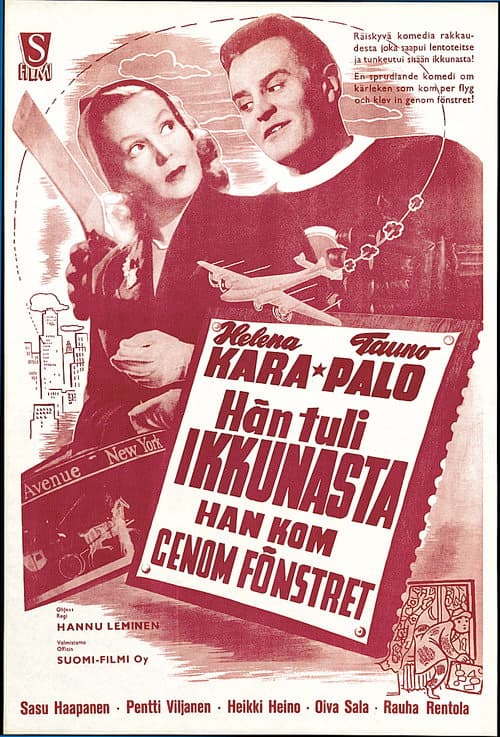 Poster for Hän tuli ikkunasta