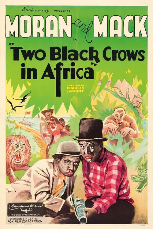 Poster for Two Black Crows in "Africa"