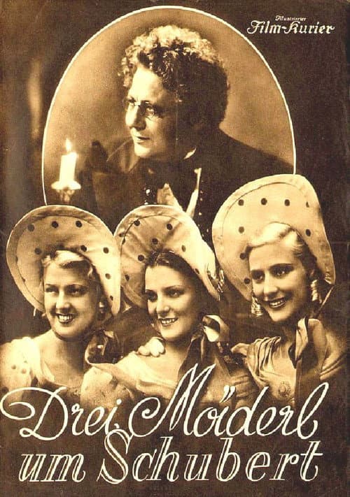 Poster for Three Girls Around Schubert
