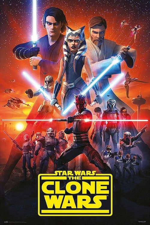 Poster for Star Wars: The Clone Wars