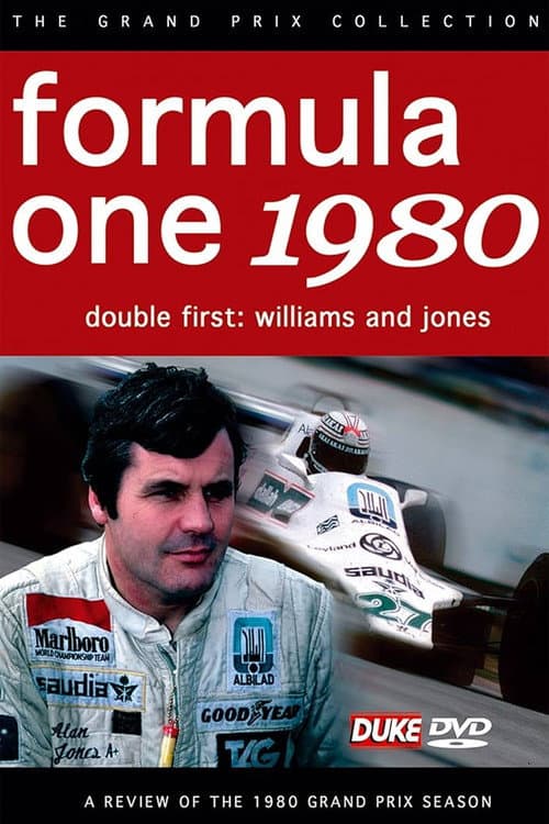 Poster for Double First - Williams & Jones: Formula One 1980 - A Review Of The 1980 Grand Prix Season