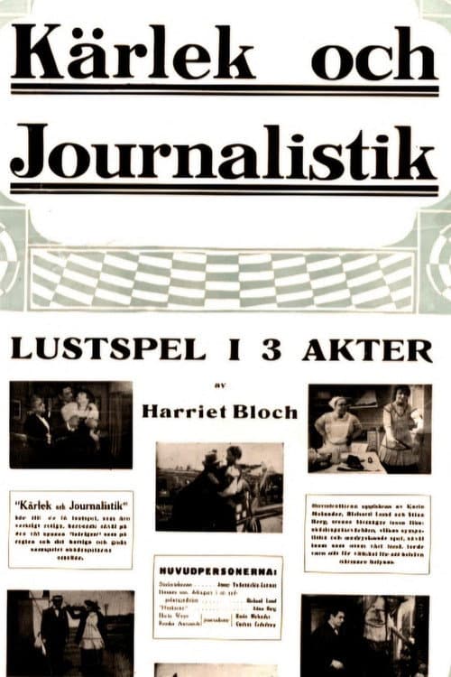 Poster for Love and Journalism