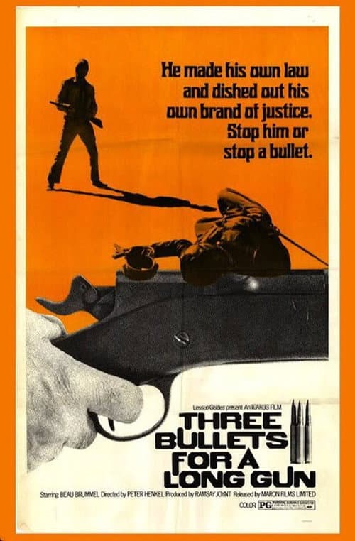 Poster for Three Bullets... for a Long Gun