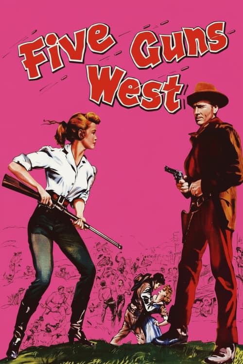Poster for Five Guns West