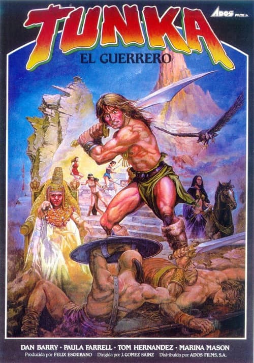 Poster for Tunka, El Guerrero
