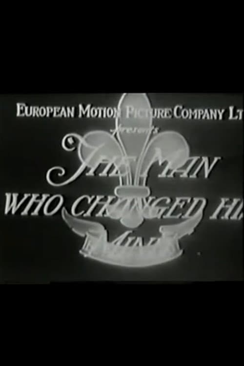 Poster for The Man Who Changed His Mind