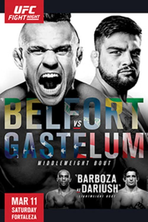 Poster for UFC Fight Night 106: Belfort vs. Gastelum