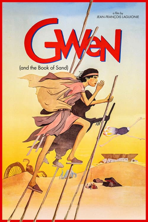 Poster for Gwen and the Book of Sand