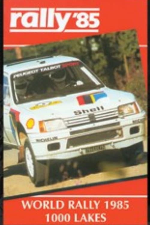 Poster for 1000 Lakes Rally 1985