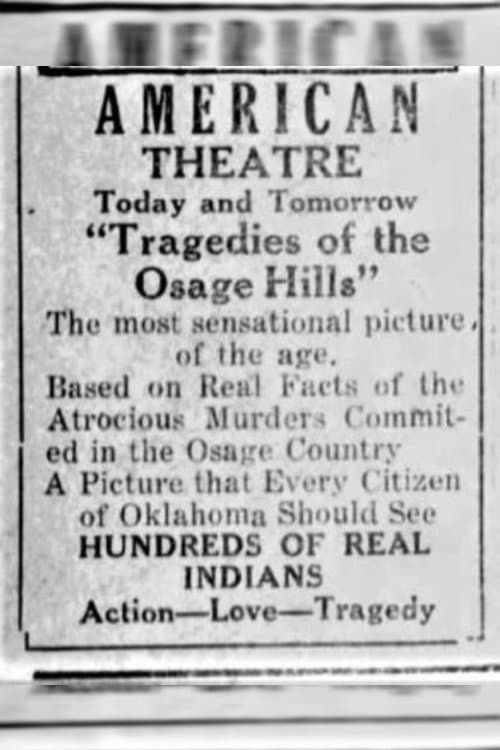Poster for Tragedies of the Osage Hills