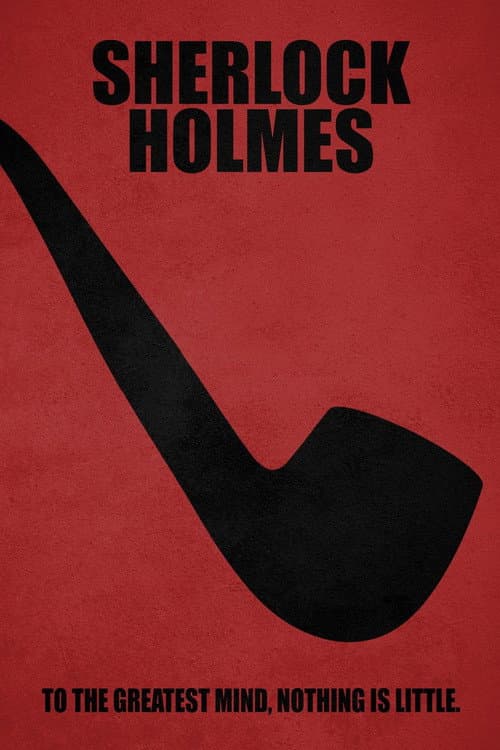 Poster for Sherlock Holmes contra Professor Moriarty