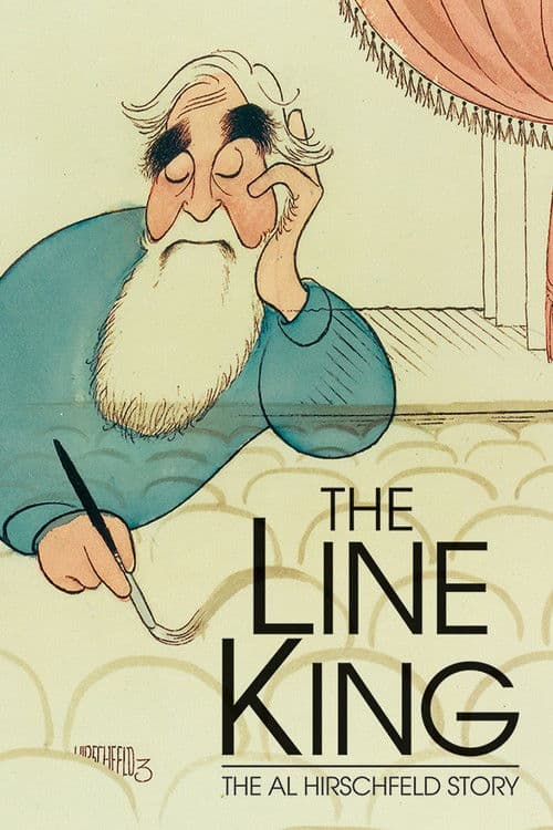 Poster for The Line King: The Al Hirschfeld Story