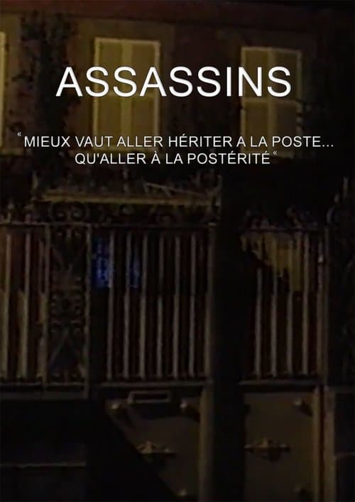 Poster for Assassins...