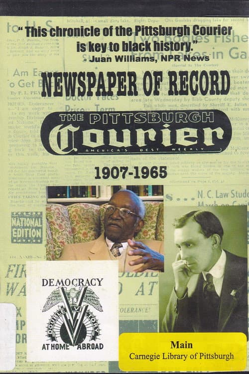 Poster for Newspaper of Record: The Pittsburgh Courier 1907-1965