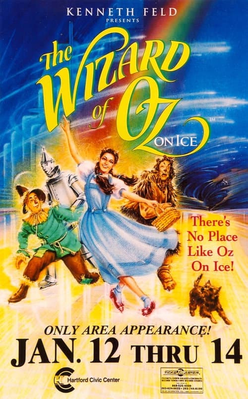 Poster for The Wizard of Oz on Ice