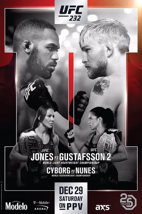 Poster for UFC 232: Jones vs. Gustafsson 2