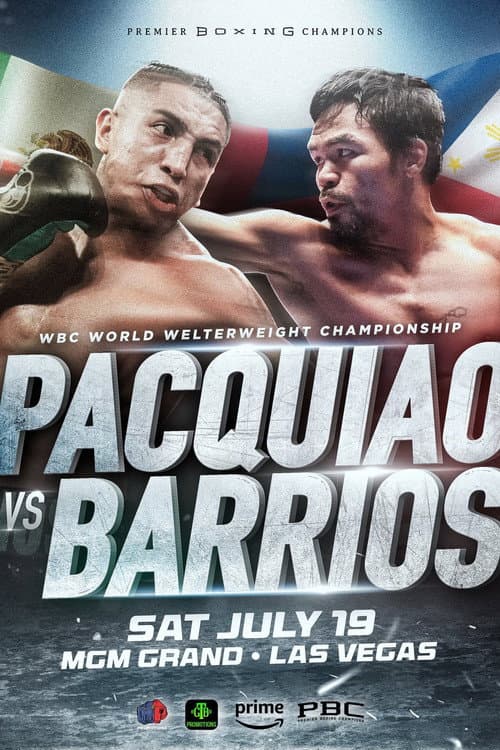 Poster for Manny Pacquiao vs. Mario Barrios
