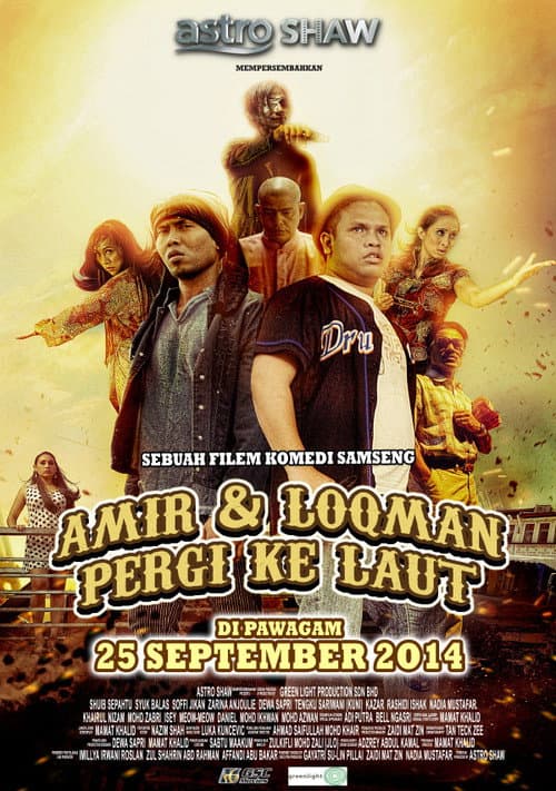 Poster for Amir & Loqman Pergi Ke Laut