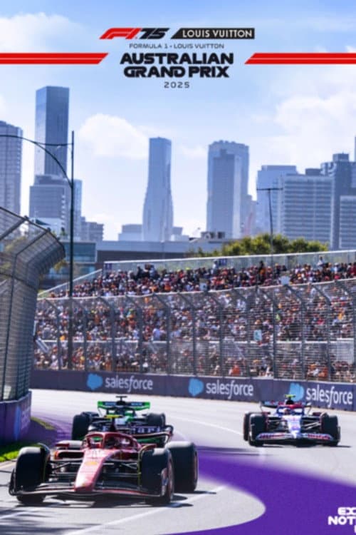 Poster for 2025 Australian Grand Prix