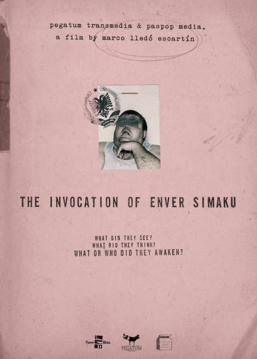 Poster for The Invocation of Enver Simaku