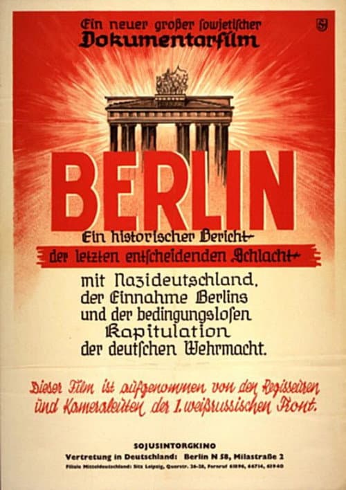 Poster for The Fall of Berlin