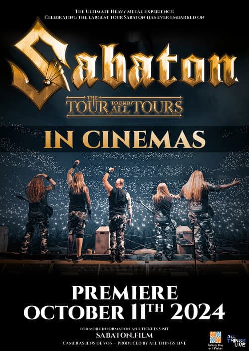 Poster for Sabaton: The Tour to End All Tours