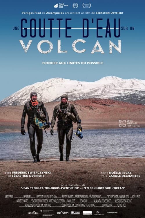Poster for Une goutte d’eau sur un volcan