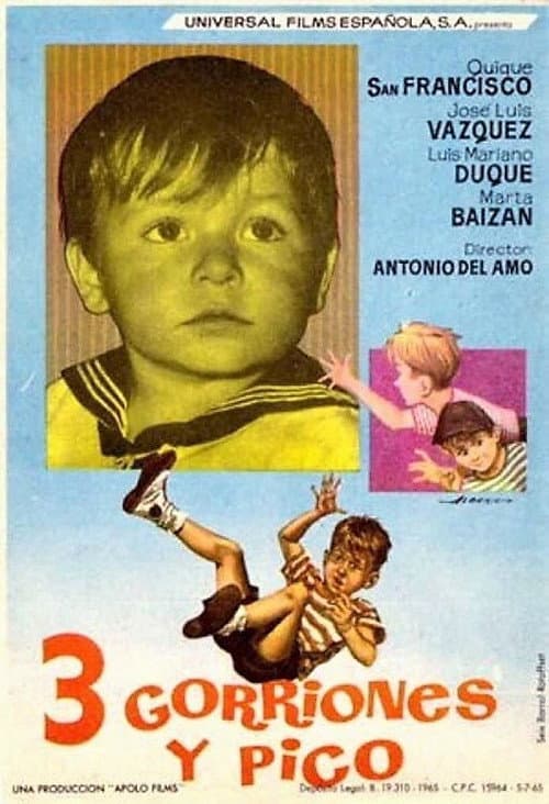 Poster for Tres gorriones y pico