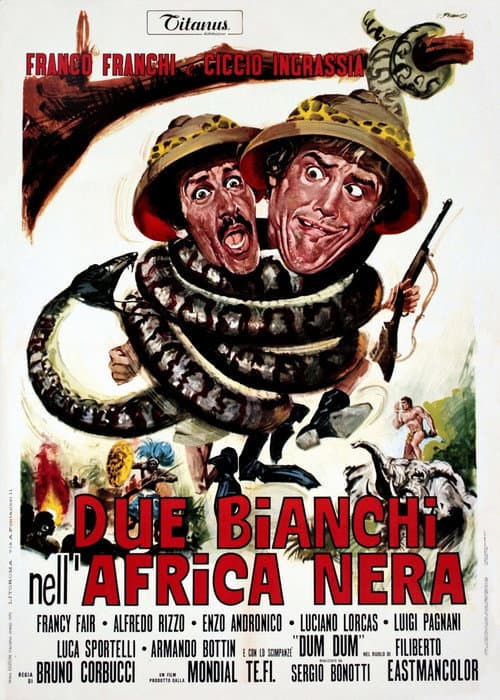 Poster for Two Whites in Dark Africa