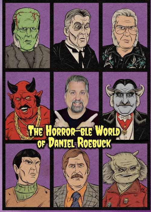 Poster for The Horror-ble World of Daniel Roebuck