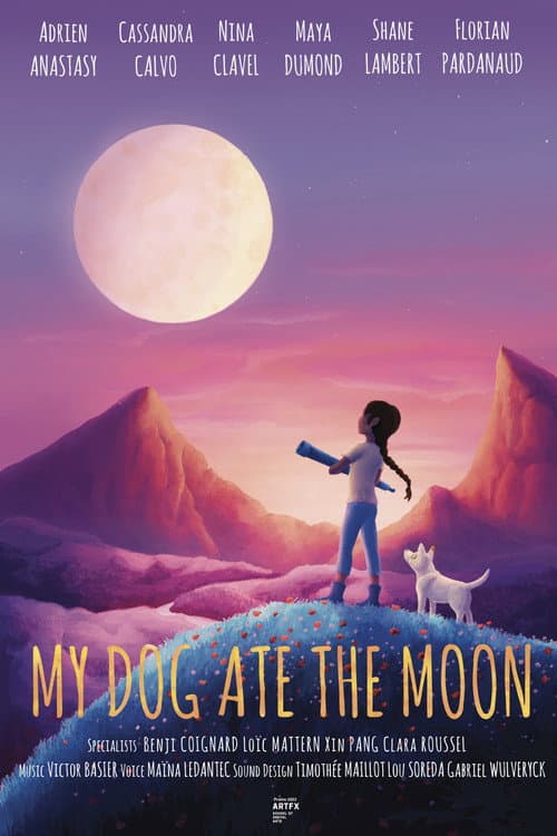 Poster for My Dog Ate the Moon